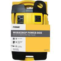 Bloc d'alimentation pour atelier, 8 Prise(s), 6', 15 A, 1875 W, 125 V St. Lawrence Industrial & Safety Supply