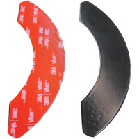 Plaquettes de montage &agrave; dos adh&eacute;sifs de balise de proximit&eacute; pour surfaces non m&eacute;talliques Safety Whip St. Lawrence Industrial & Safety Supply
