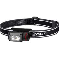 Lampe frontale COAST WPH10R &agrave; deux couleurs avec aimant et agrafe, DEL, 500 lumens, 3,25 hres de fonctionnement, piles Rechargeable St. Lawrence Industrial & Safety Supply