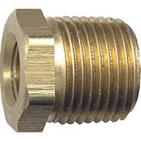 R&eacute;duction m&acirc;le-femelle pour tuyau, 3/8" x 1/4", NPT x FPT, Laiton St. Lawrence Industrial & Safety Supply